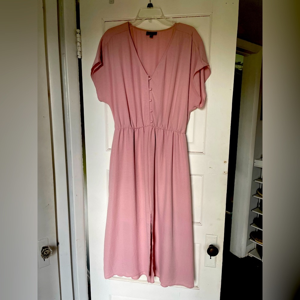 Bobeau Dolman Sleeve A-Line Dress